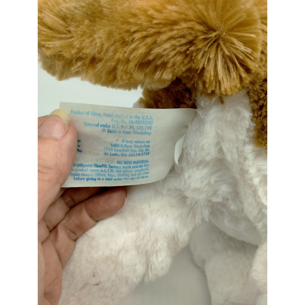 BUILD-A-BEAR Calico Kitty Cat 16" Plush Promise Pets Green Eyes 2012 Brown White - Picture 11 of 11